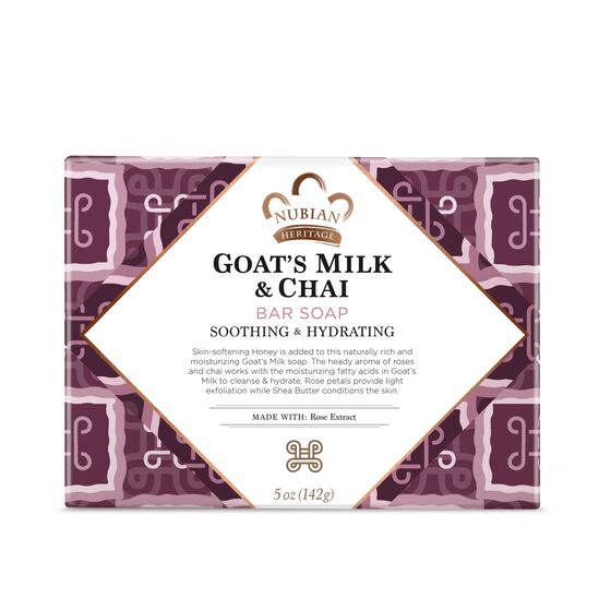 GOAT'S MILK & CHAI BAR SOAP 5oz