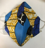FASHION FABRIC FACE MASK: African Prints Collection