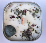 Sage & Crystal Soy Candle by PureScents Essentials